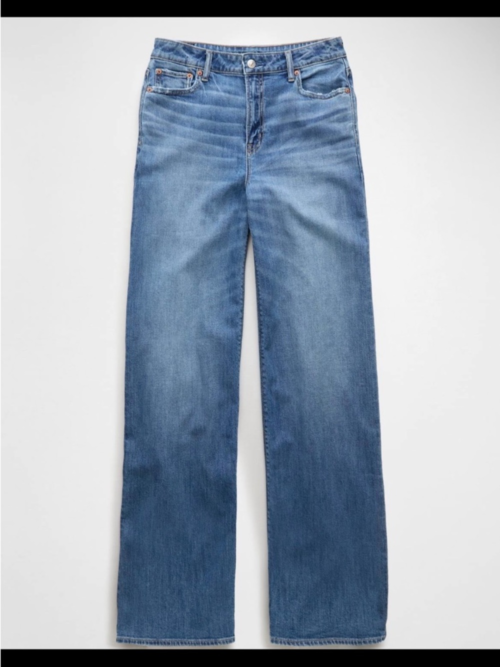 American Eagle Outfitters High-Rise Wide Leg Jeans - Picture 6 of 13